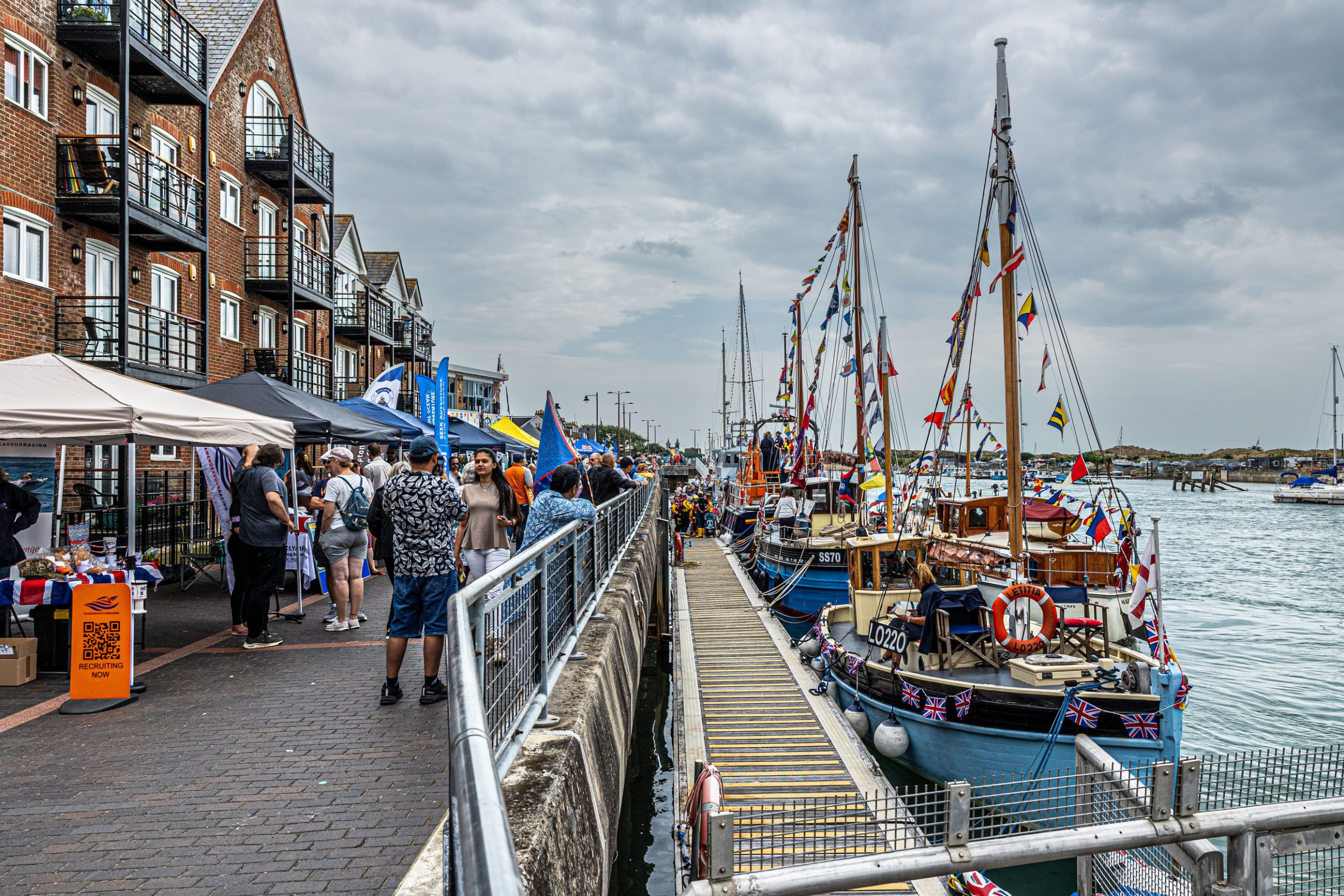 Busy Waterfront