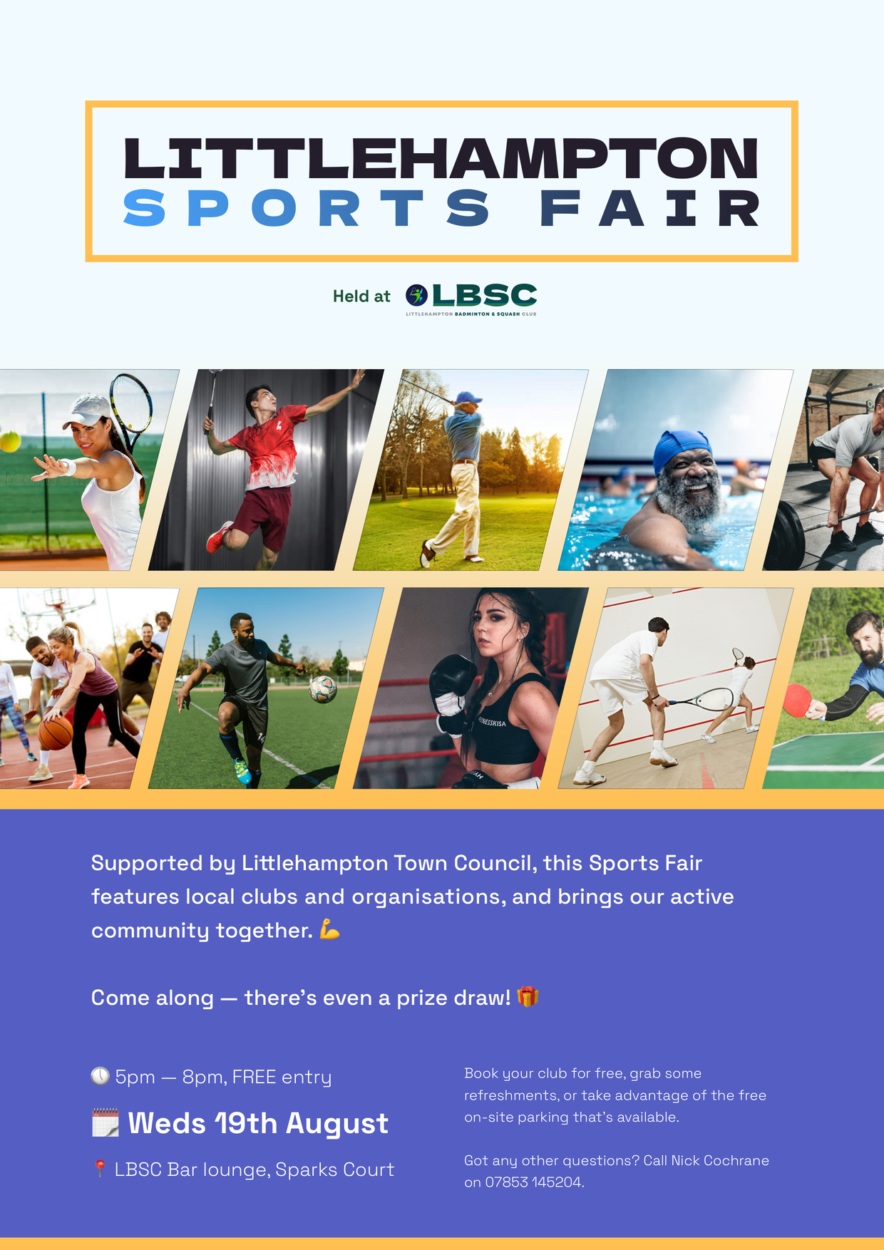 LittlehamptonSportsFair poster